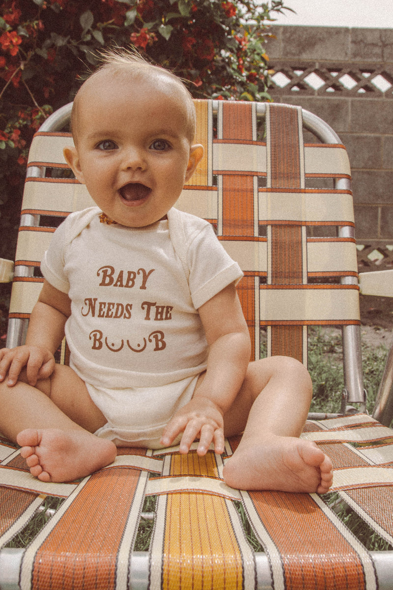 Baby Needs the Boob Onesie | Top Knot Goods