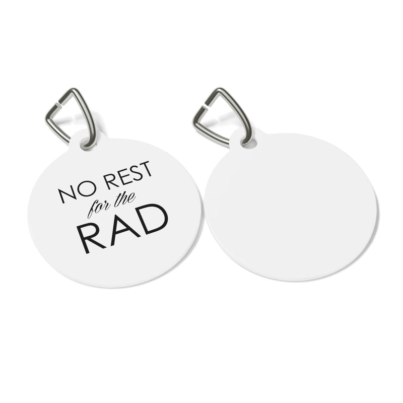 No Rest for the Rad Pet Tag | Top Knot Goods