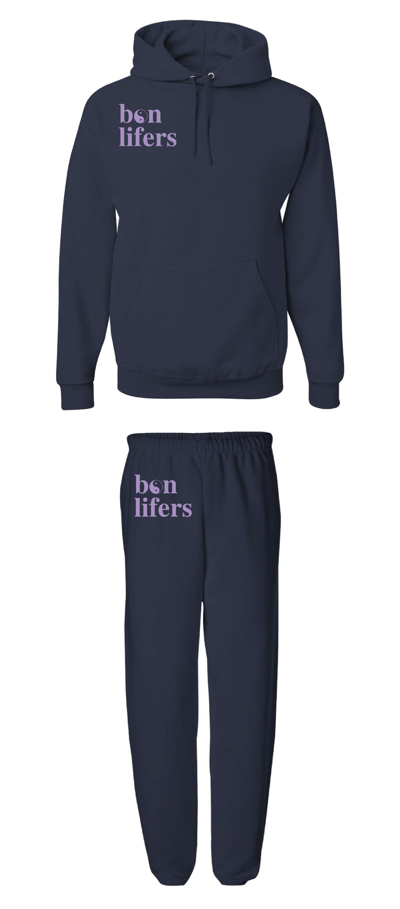 bon lifers yin yang sweatsuit