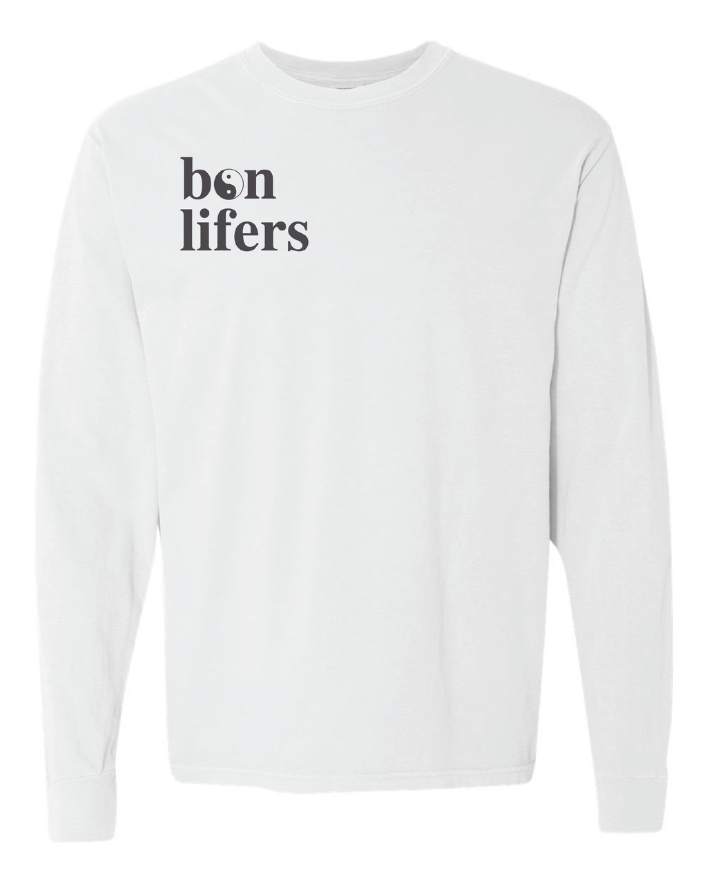 bon lifers yin yang long sleeve t-shirt